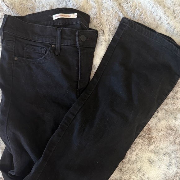 Levi's Black Women's Boot Cut Jeans - Picture 1 of 1